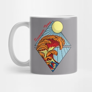 Set the Waves Ablaze Mug